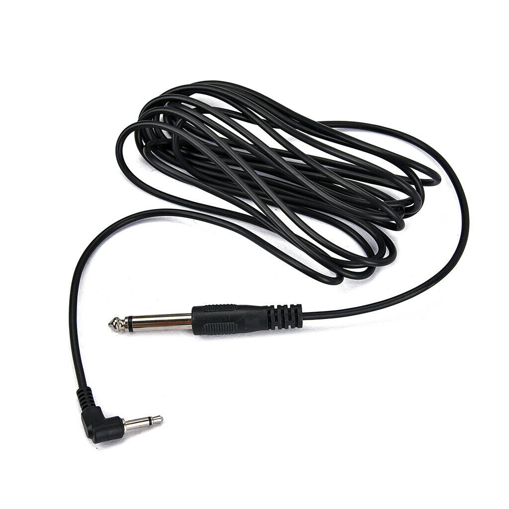 1 Pc Electric Guitar Cable Bass Instrument Cable Cord 6.35mm To 3.5mm