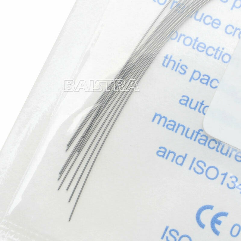 30 X Dental Ortho Heat Thermal Activated Niti Arch Wire Round Upper/Lower AZDENT