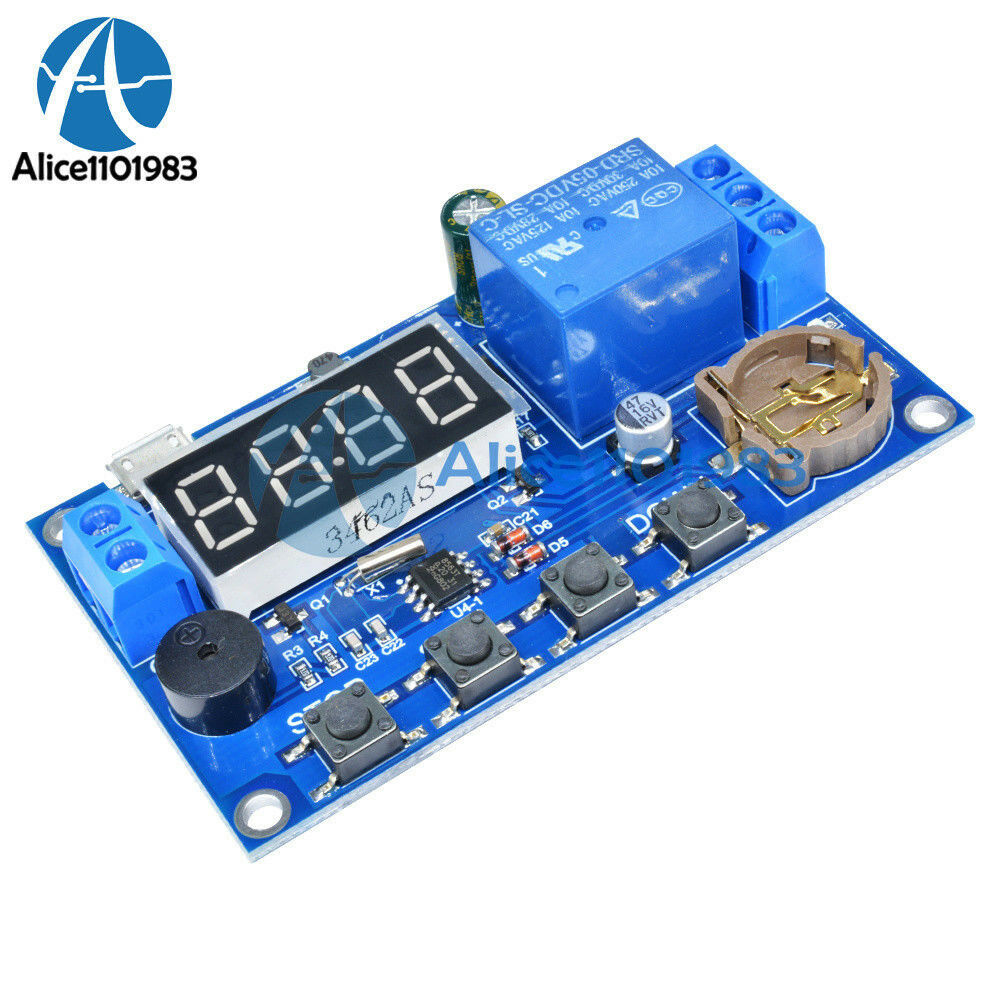 Real-time Relay Module Timing Switch Control Synchronization Delay Timer