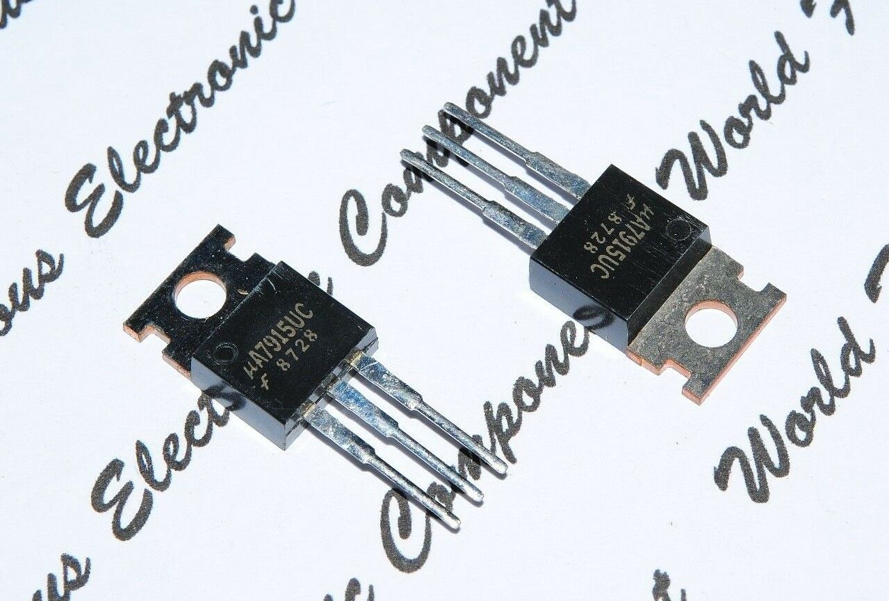 1pcs - Fairchild UA7915UC (µA7915UC) Transistor - TO-220