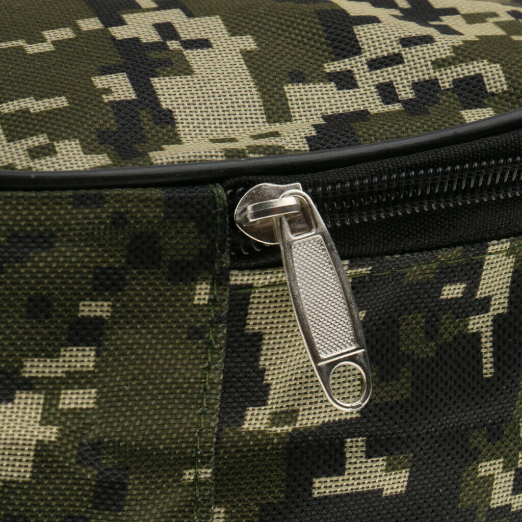 Lightweight Camouflage Fishing Reel Case Protective Cover Storage Bag
