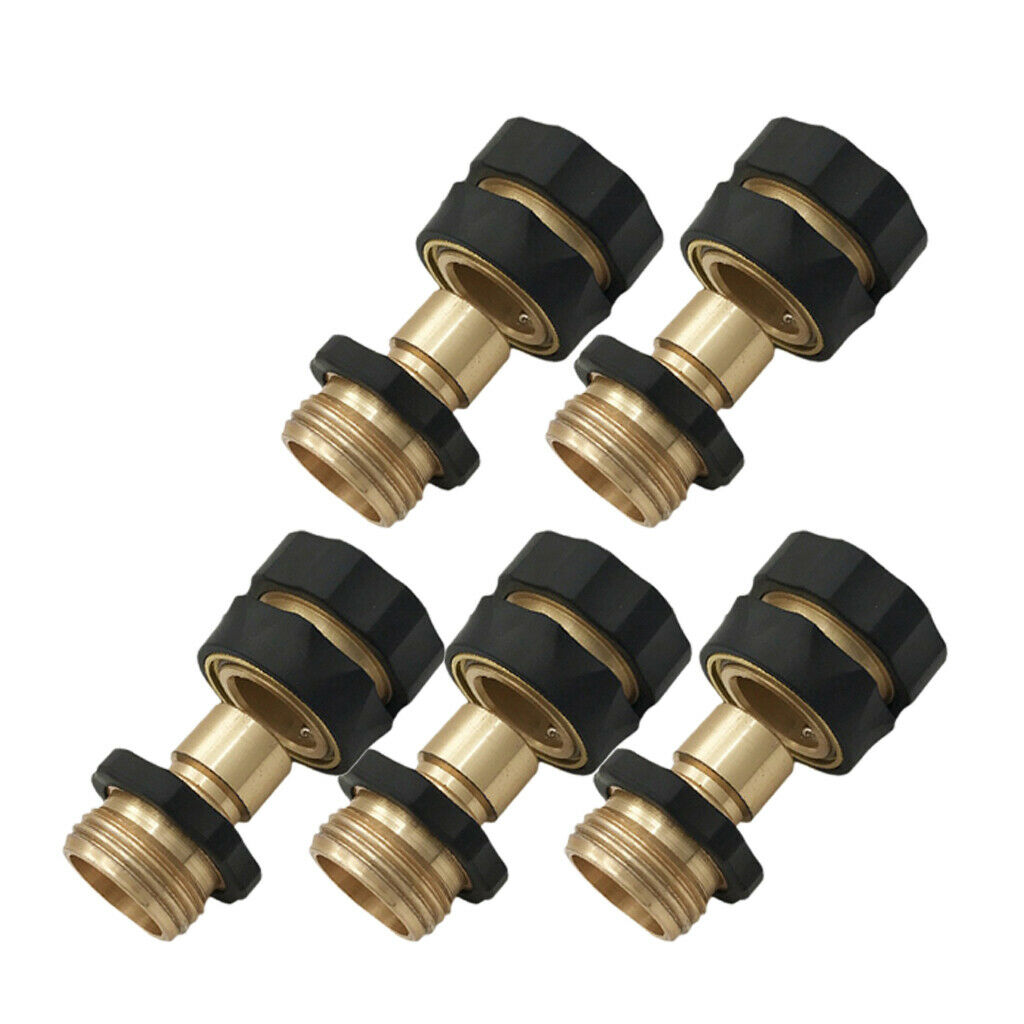 5pcs Hose Quick Connect Water Hose Connector Easy To Use And Reliable,