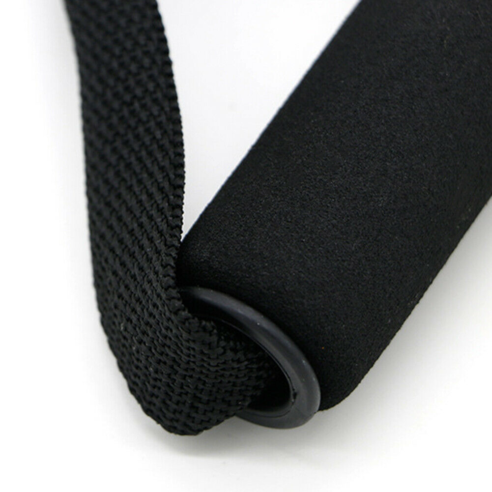 Multi-purpose D Ring Fitness Foam Handle with Nylon Webbing for Pull Rope @