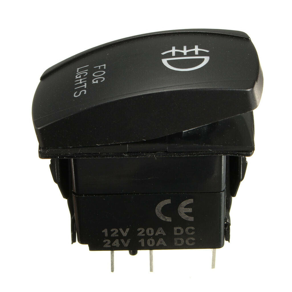 Replacement Fog Lamp Wiring Harness On/Off Switch With Relay Fuse 5P Pin 40A New