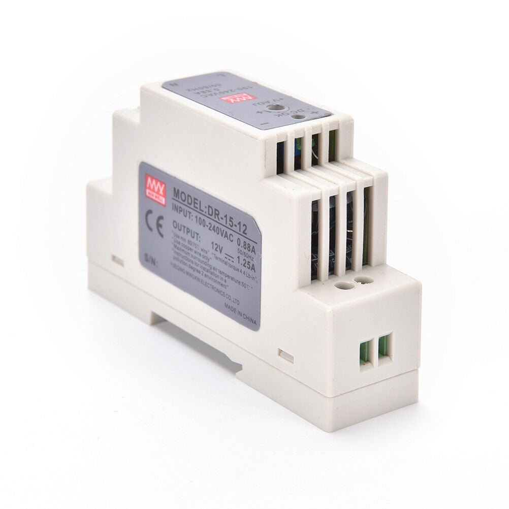 15W 12V MINI DIN Rail Switching Power Supply DR-15-12 LSE Power Supply Units BDA