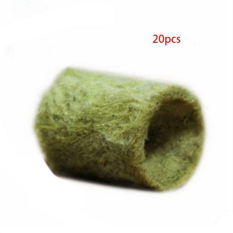 20x Cylinder Rockwool Plant Hydroponic Grow Media Soilless Cultivation Compress