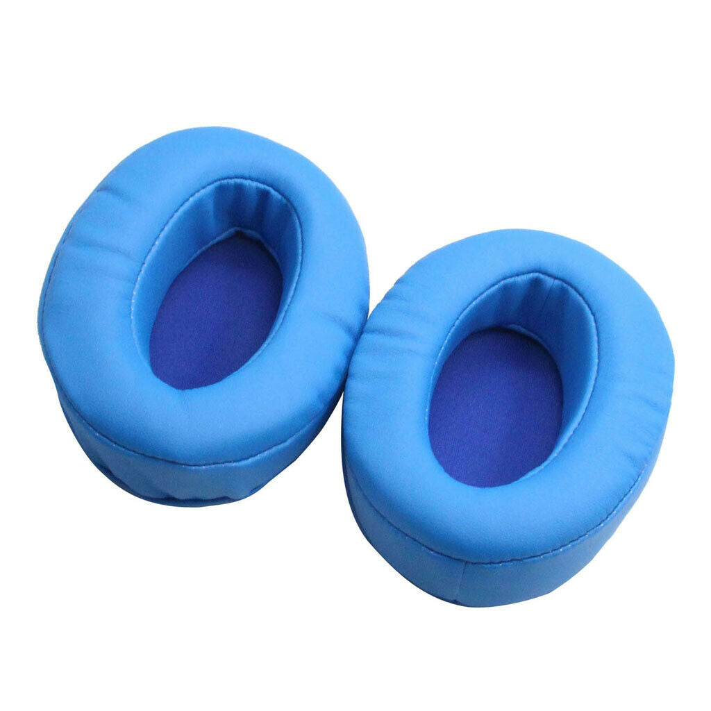 Headphones Soft Ear Pads Cushions Covers Replacement for Brainwavz HM5 Blue