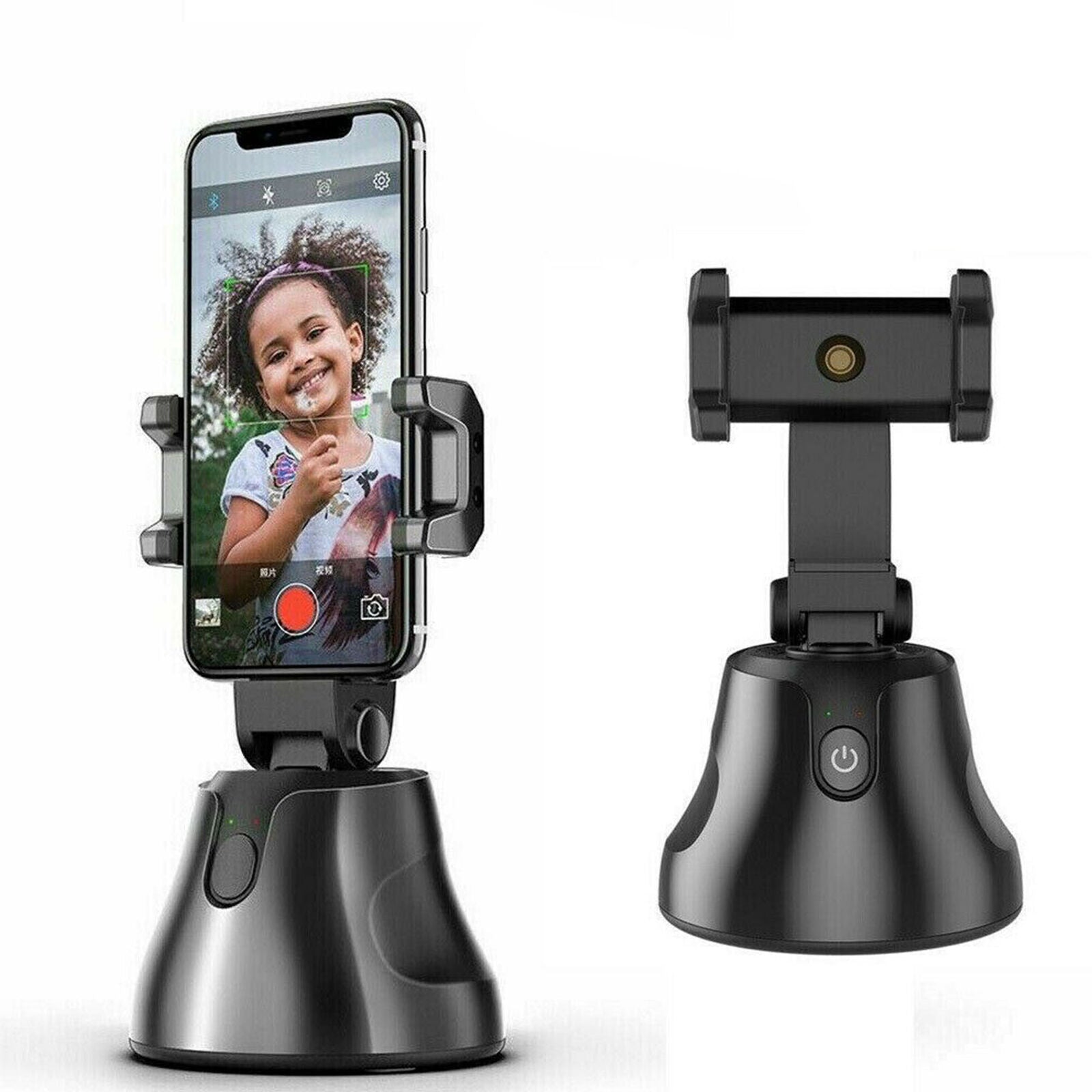 360 Rotation Smart Shooting Selfie Stick Auto Face Object Tracking Phone Holder