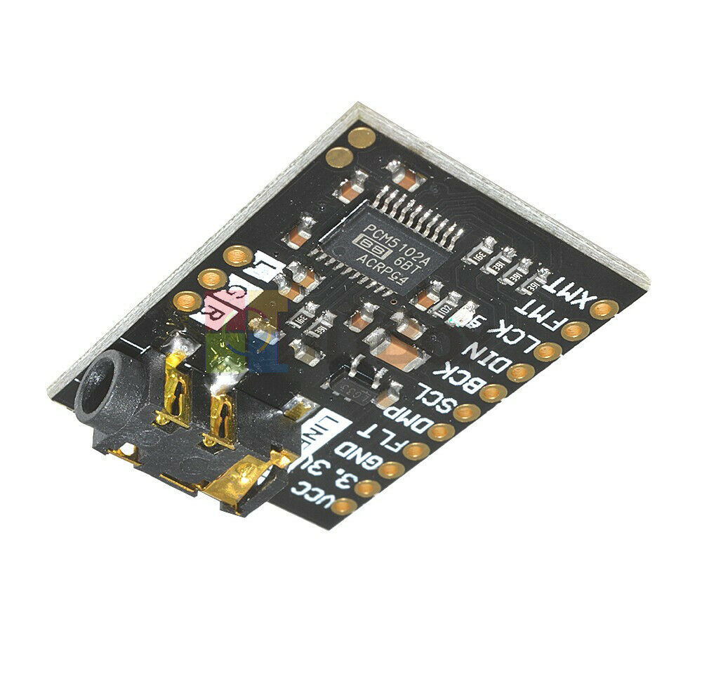 I2S PCM5102A DAC Decoder 32bit Player Module ES9023 PCM1794 For Raspberry Pi New