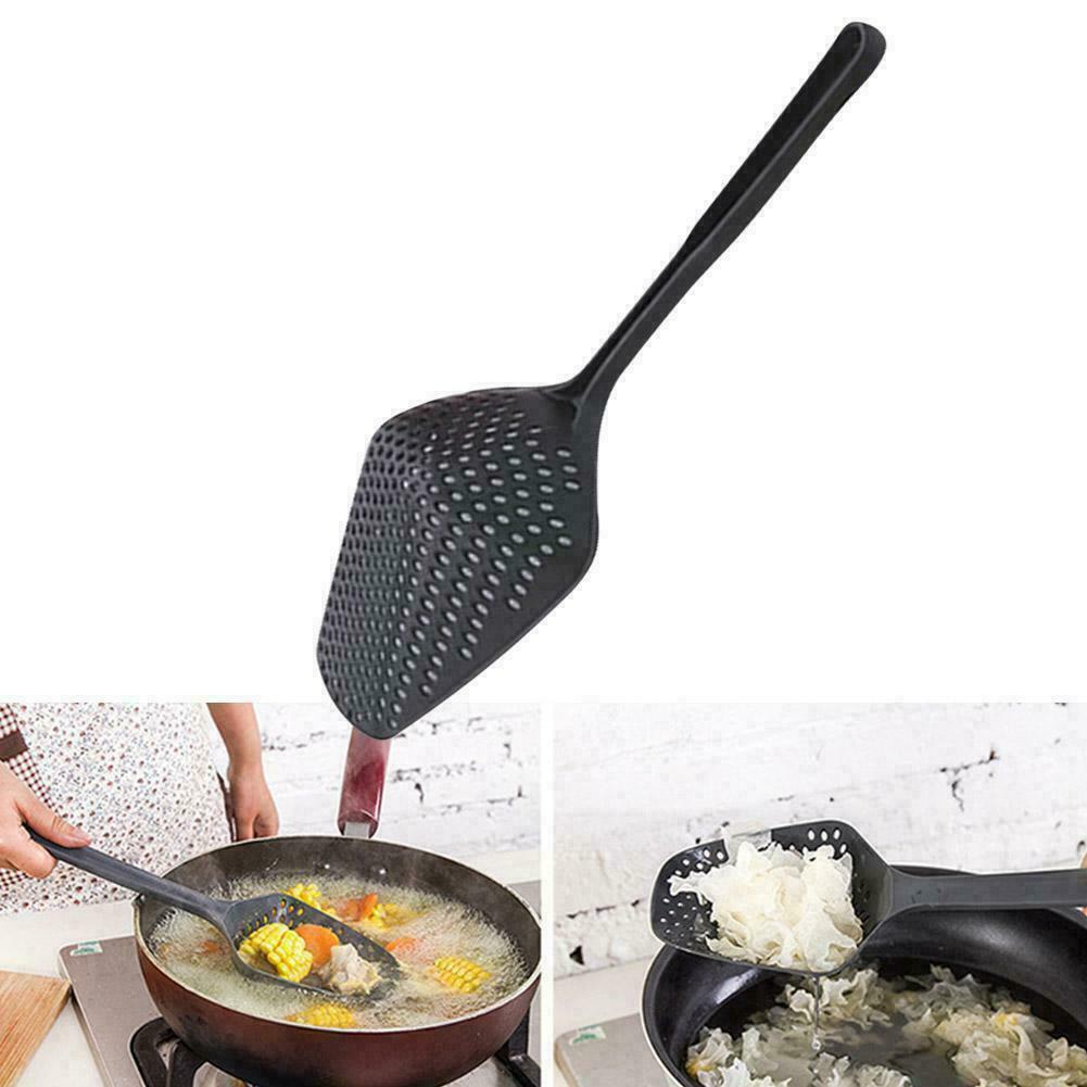 Kitchen Scoop Strainer Colander Soup Cooking Shovels Pasta Filter Spoon Large