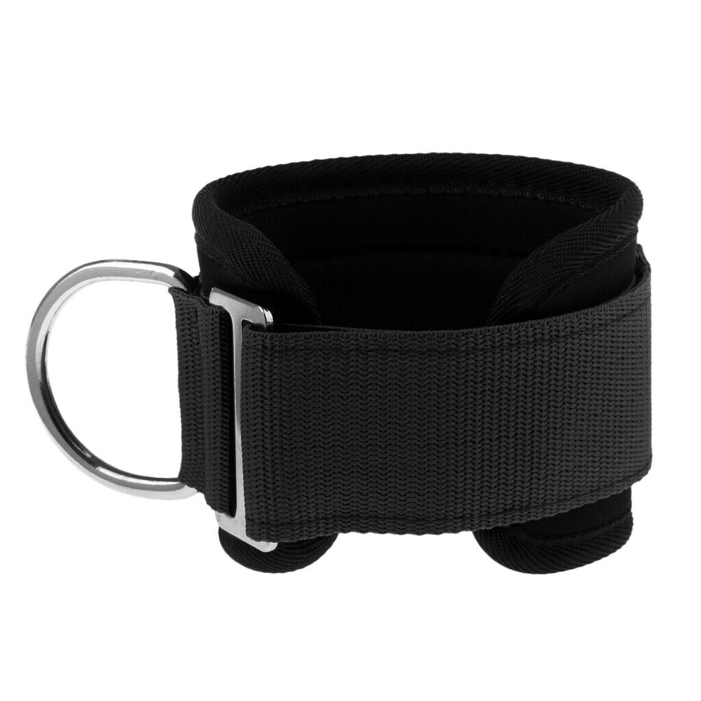 2Pcs Durable Adjustable Fitness Ankle Strap Pulley Exerciser Cuff Loop