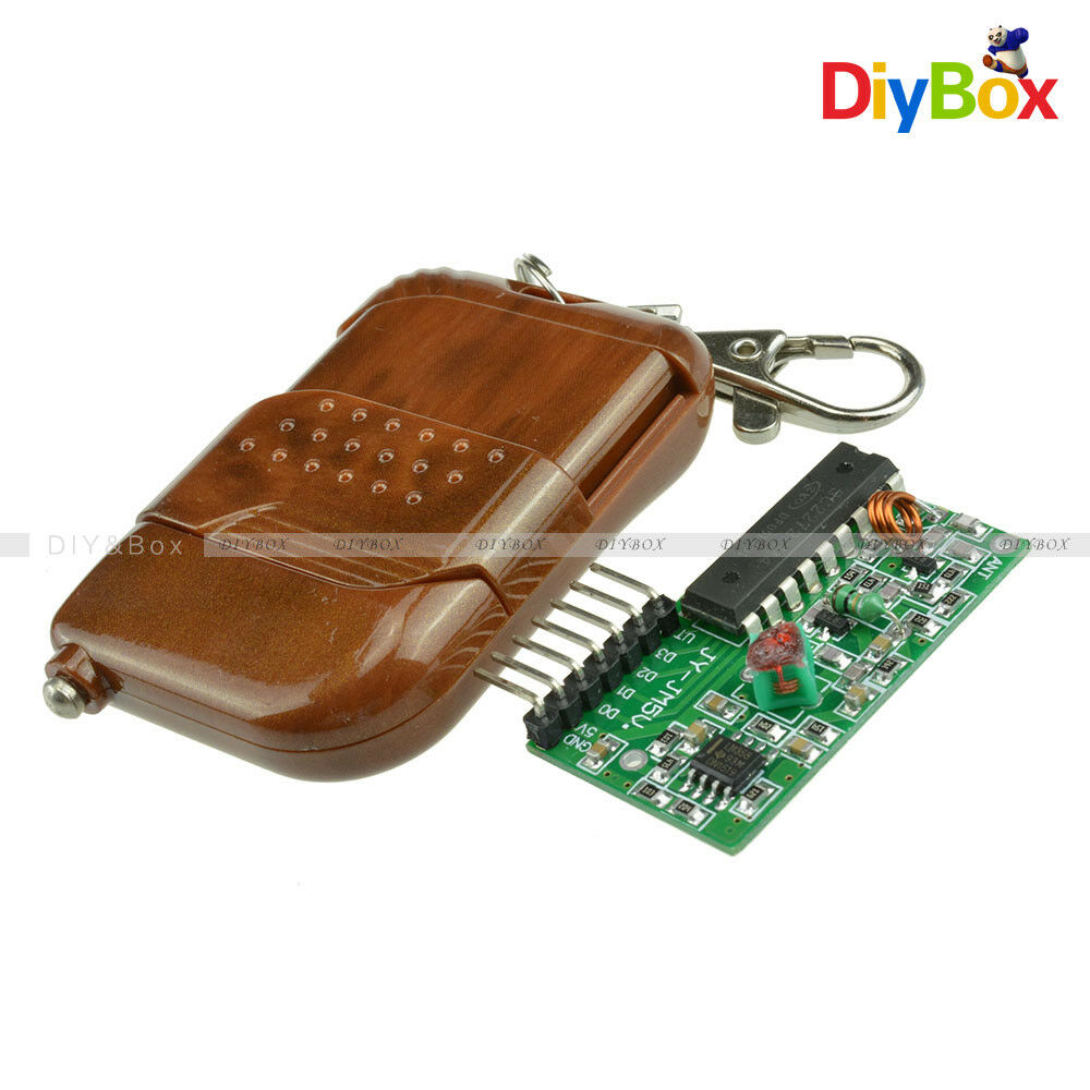 2PCS IC 2262/2272 4CH Key Wireless Remote Control 315MHZ Receiver for Arduino