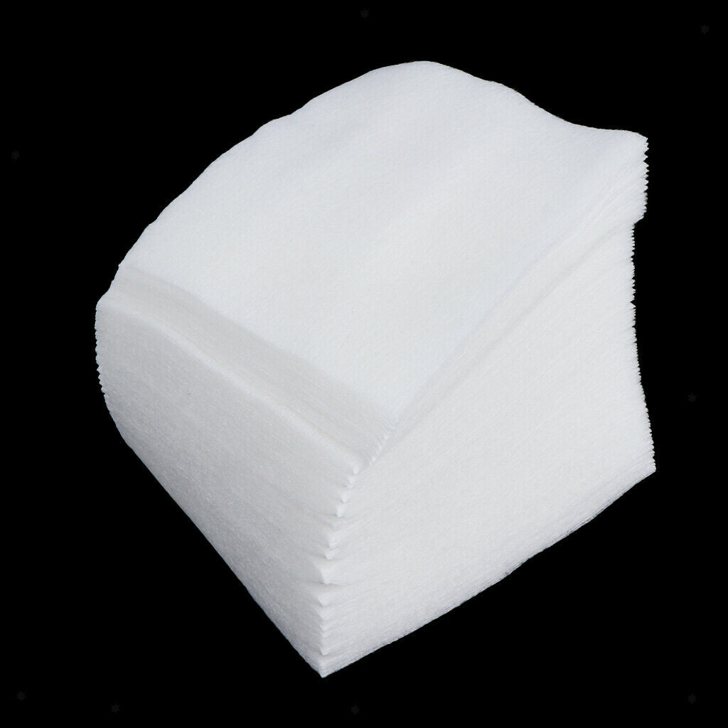 1600Pcs Disposable White Cotton Pads Facial Cleaning Towelettes Cosmetic Nail