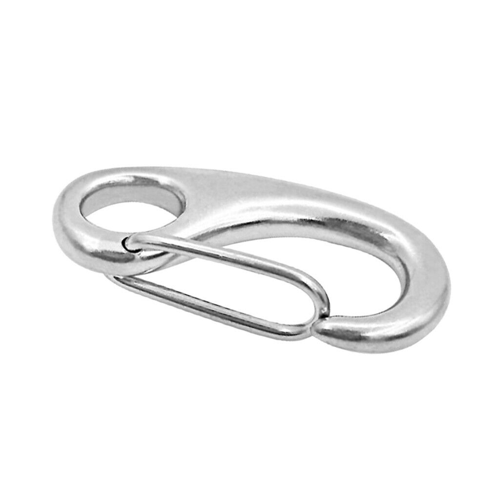 Heavy Duty Marine Grade 2" 304 Gate Spring Clip Snap Hook Claw for Yacht