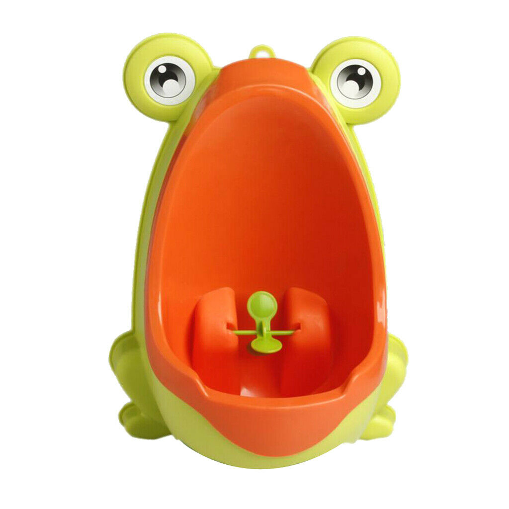 2 Colors Toddler Boy Kid Toilet Frog Potty Urinal Stand Up Pee Training