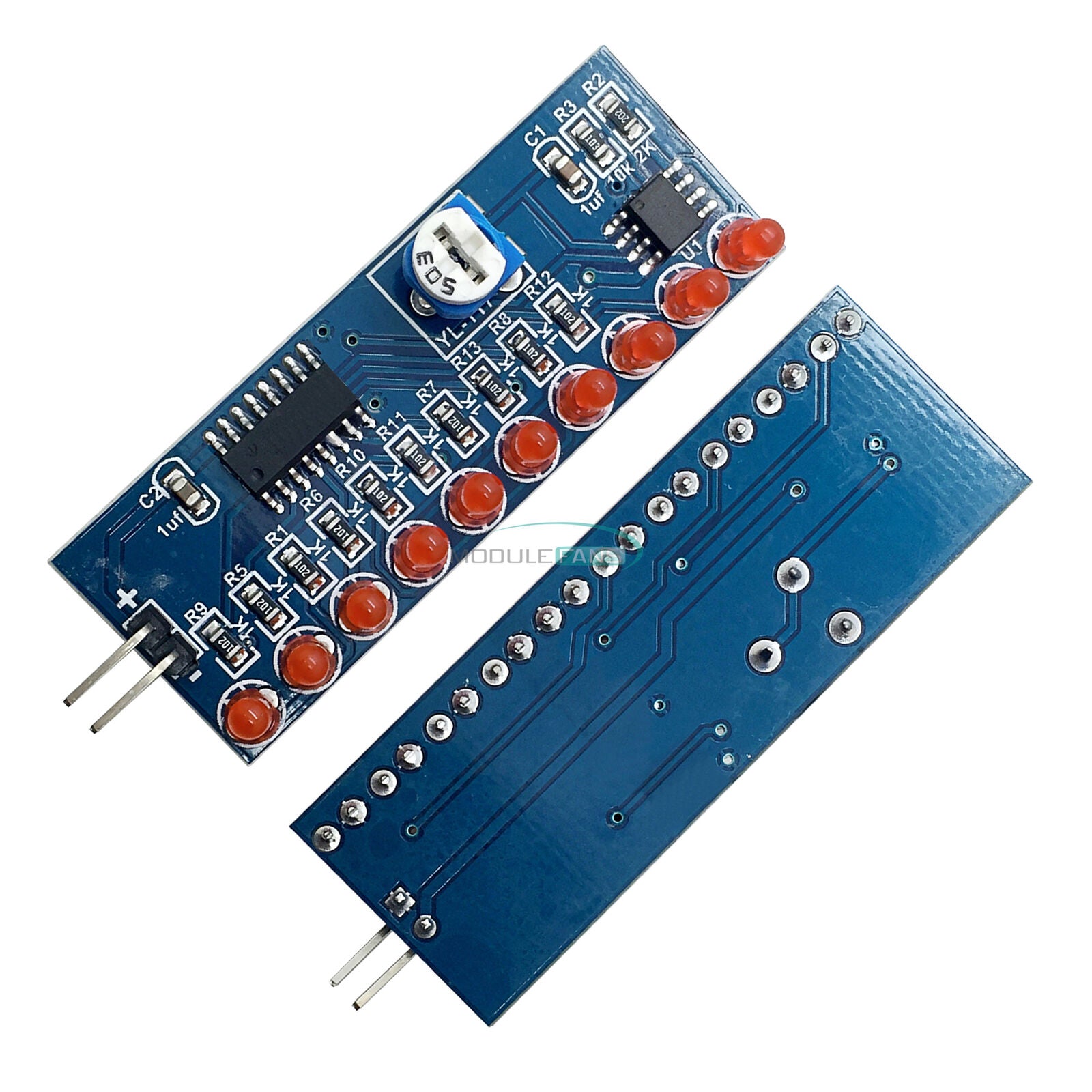 DIY NE555+CD4017 Light Water Flowing Light LED Module Assembly Of Parts Kit