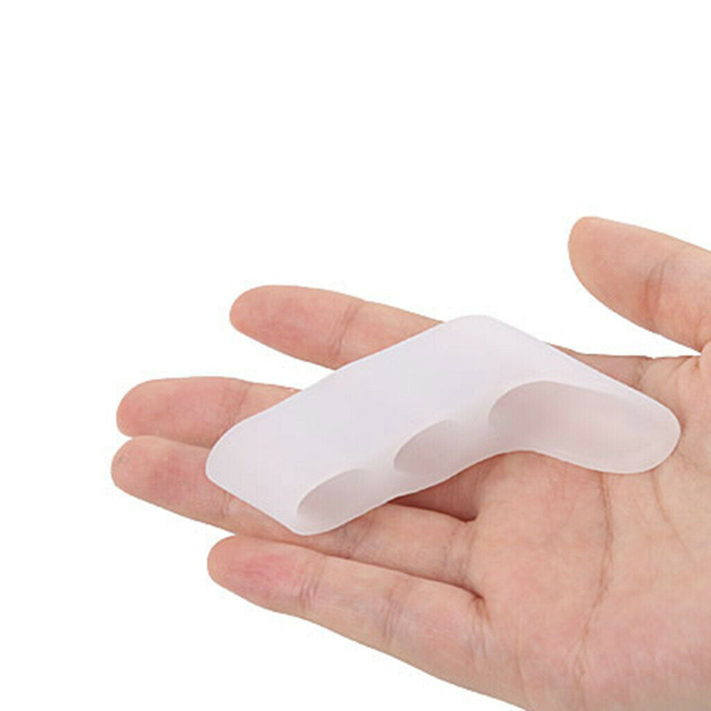 4pcs Pinky Toe Separators Stretcher Gel Separators, Toe Straightener Bunions for