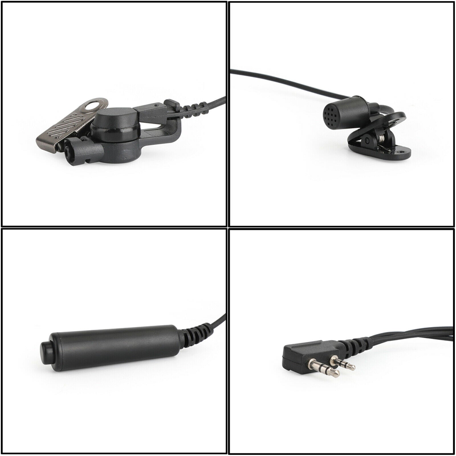 Acoustic Tube PTT Mic Headset for TK-3107 TK-3207 TK-2107 TK-2207 308 208