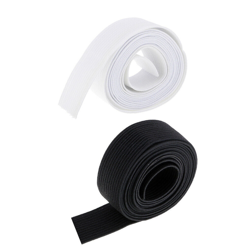 1.5M Elastics Strap Elasticity Band Headband Bra Dress Sewing Trim Craft Black