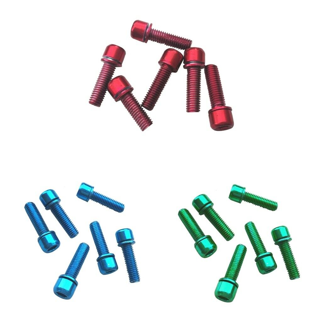 18pc Hex Socket Screws M5x18 for Handlebar Stem Water Bottle Cage Holder