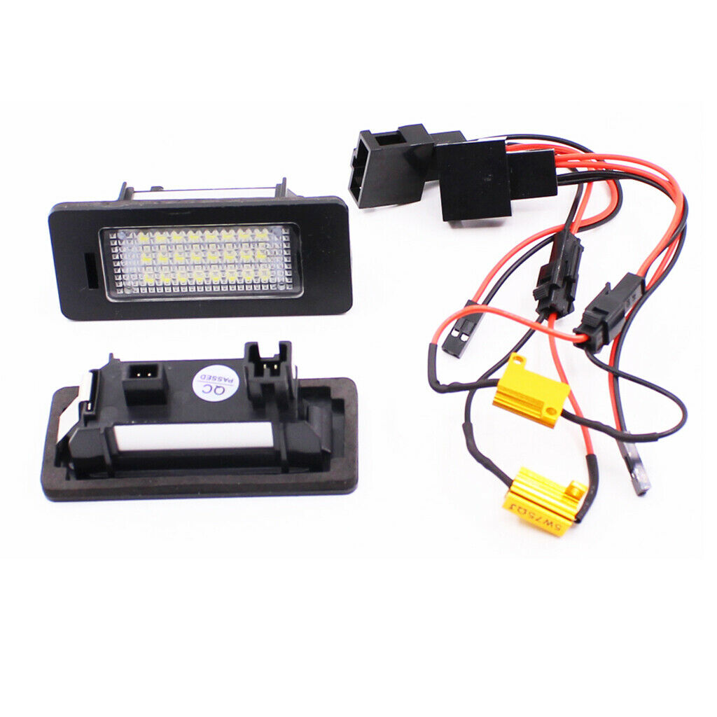 Car Number License Plate Light LED light for Audi A1 A3 A4 A5 A6 A7 Q3 Q5