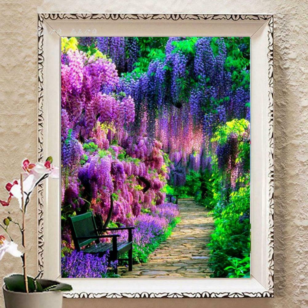 Landscape 5D DIY Full Drill Diamond Painting Embroidery Mosaic Home Decor  @