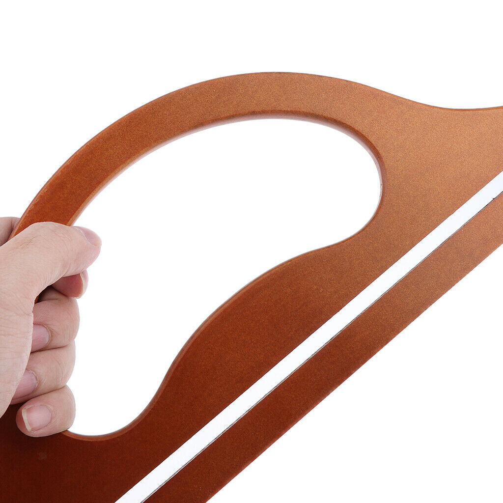 2pcs Wooden Purse Clutch Handbag Bag Handle DIY Purse Making Accessory