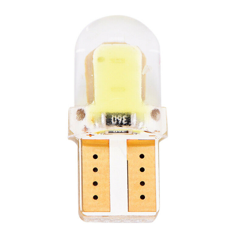 10X LED T10 194 168 W5W COB 8SMD CANBUS Silica Bright White License Light BulbDD