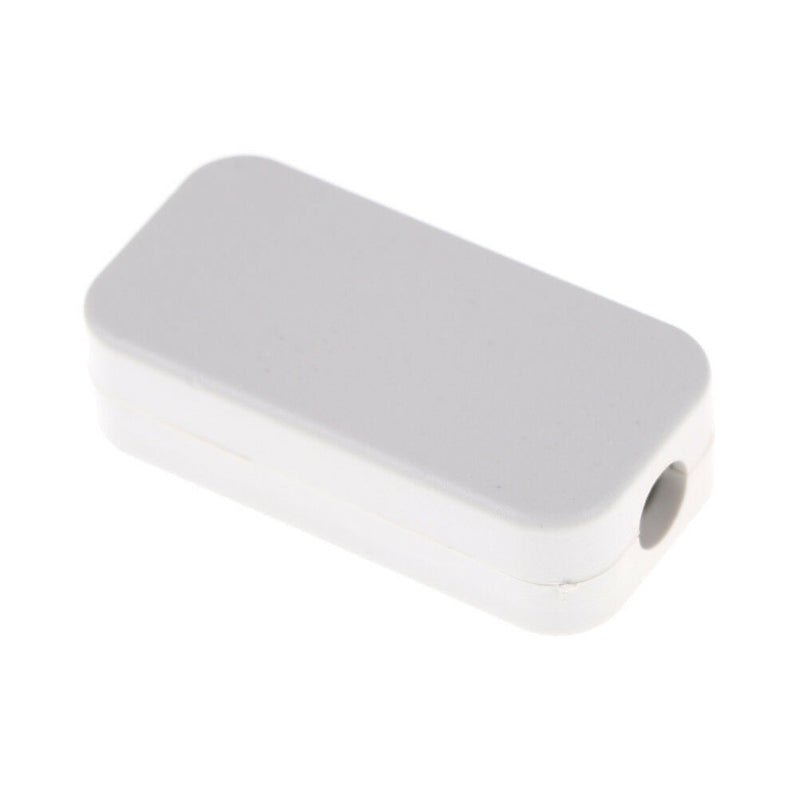 5pcs White Plastic Black Waterproof Case Project Junction Box 40*20*11mm A Tt