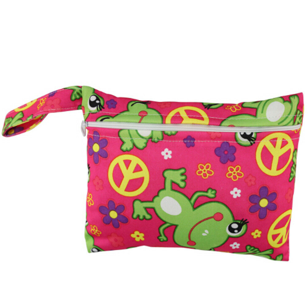Mini Nursing Wet Bag Waterproof Reusable for Mama Cloth Menstrual Pad.l8
