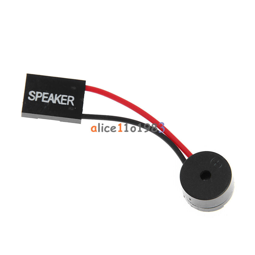 2PCS Motherboard PC Interanal BIOS Mini Onboard Case Alarm Buzzer Speaker
