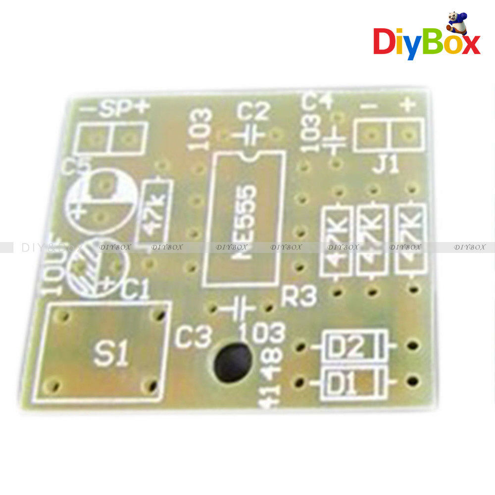 Doorbell Suite Electronic Production Door Bell DIY Kit NE555 Chip parts K6 SET