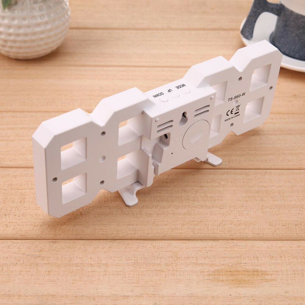 Digital Clock Alarm Watch Multi-Functional Extra Bright 3 Brightness Levels
