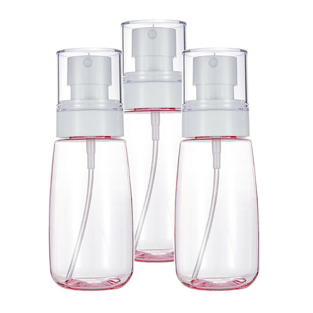 6Pcs 80ml Empty Makeup Pump Sprayer Dispenser Portable for Skincare Toiletry