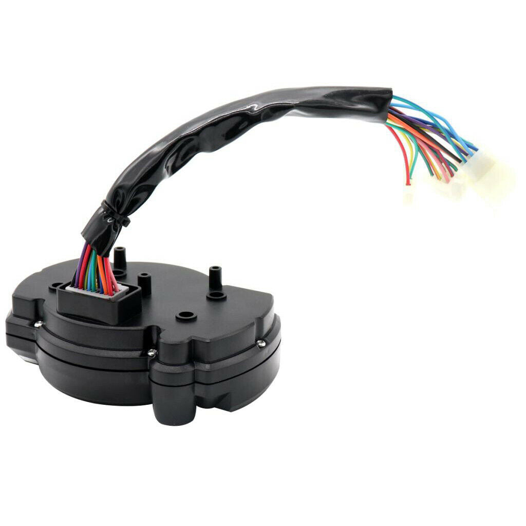 Car Auto Motorcycle Instrument Assembly 12V Electrical 7 Color LED Display