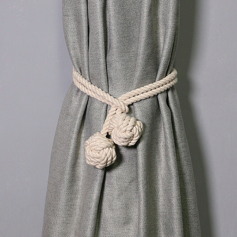 Curtain Bedroom Decor Holdbacks Curtain Tiebacks Knot Ball Decorative Tie