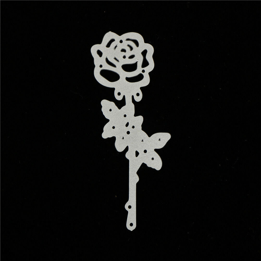 Rose flower Metal Cutting Dies Stencil for DIY Scrapbooking Album Cards Ma.l8