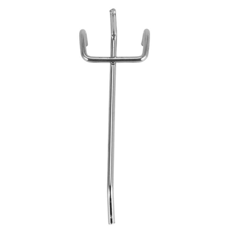 25Pcs 100Mm Pegboard Hooks Slat Wall Retail Display Shop Peg Hang Fits Home HaW5