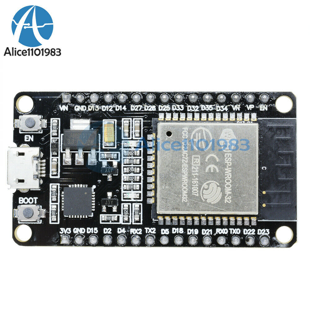 2PCS ESP-32 ESP32S CP2102 Lua Dev Board 2.4GHz WiFi+Bluetooth Antenna Module