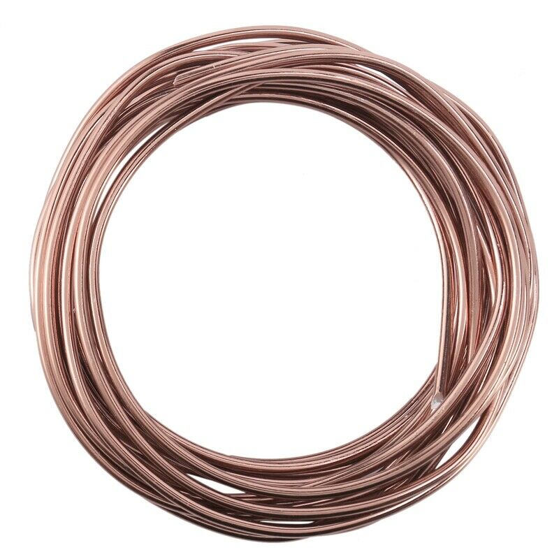 Anodized Aluminum Bonsai Training Wire 5-Size Starter Set-1.0mm,1.5mm,2.0mm,2.X4