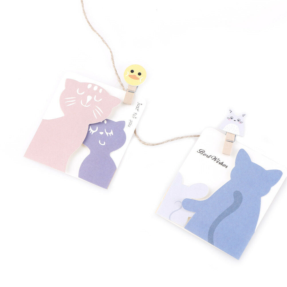 10x lovely color animal wooden clip photo paper craft diy clips with hemp.l8