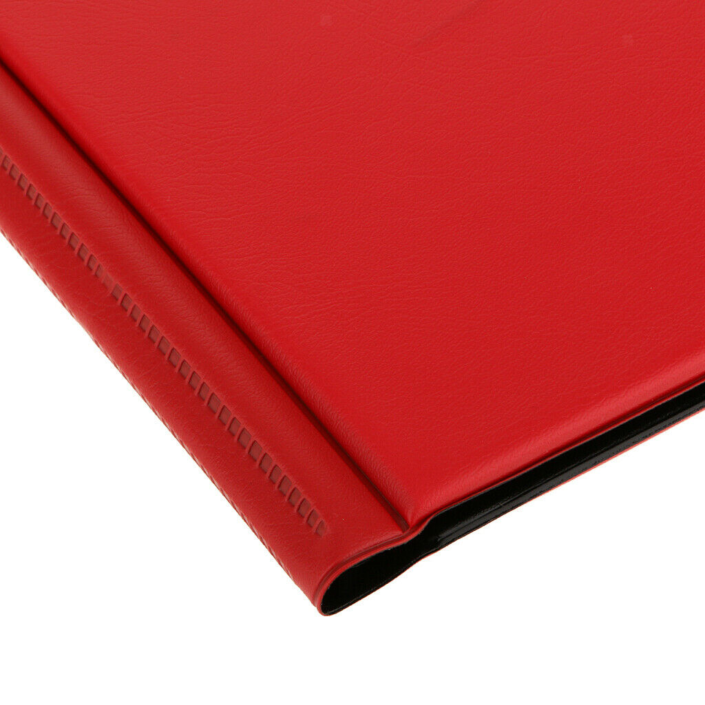 36  Pockets Storage Door Album Money Red Book