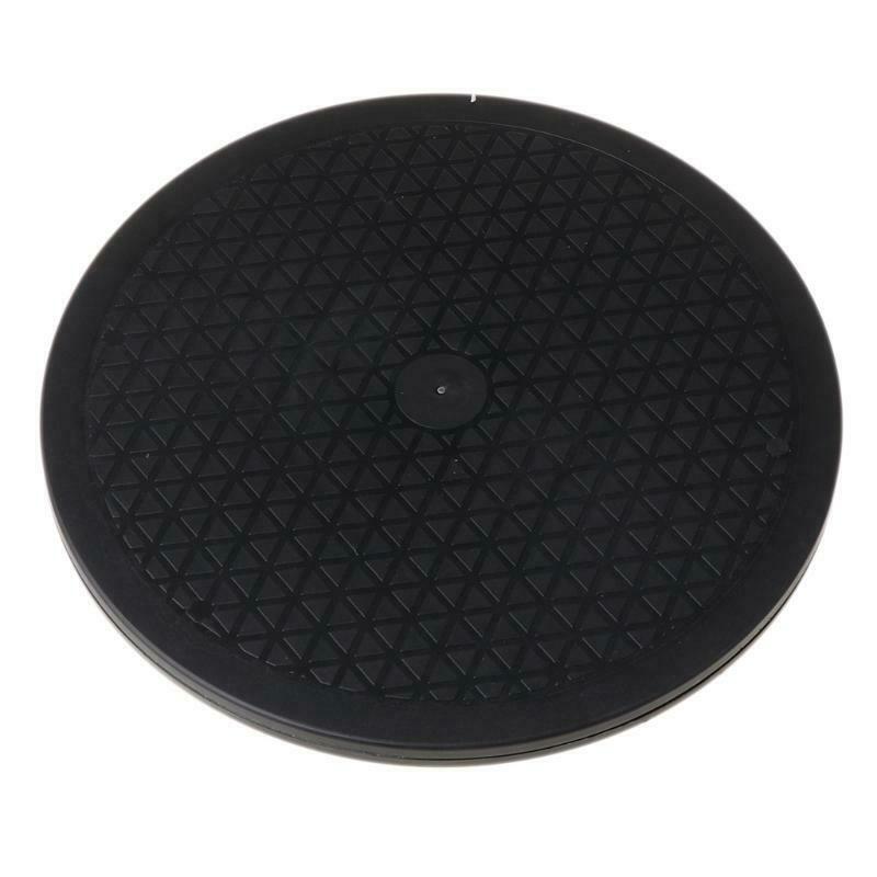 12" Bonsai Turntable Rotating Plate Wheel Revolving Kitchen Display Home Stand