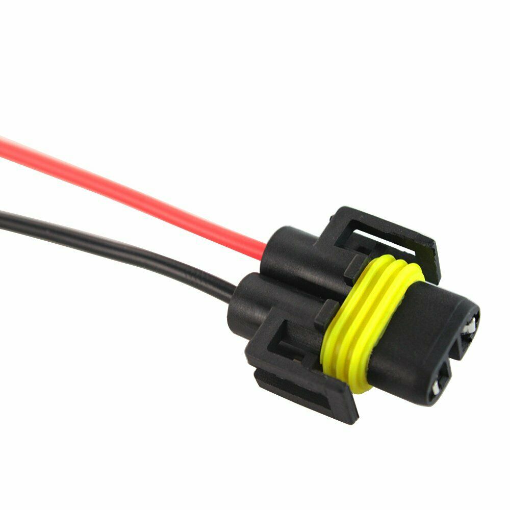 2x H11/H9/H8/880/881 Headlight/FogLight Female Adapter Harness Socket Wire Cord
