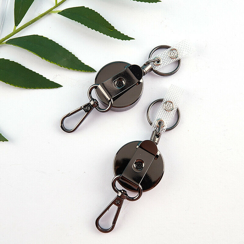 Students Doctor Retractable Nurse Badge Reel Badge Clip Holder ID Card H JYDFAU