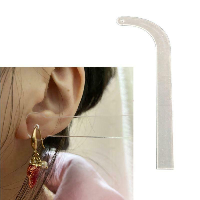 10 Acrylic Earrings Fitting Bar Earring Wearing Effect Stick Fast Try On Display