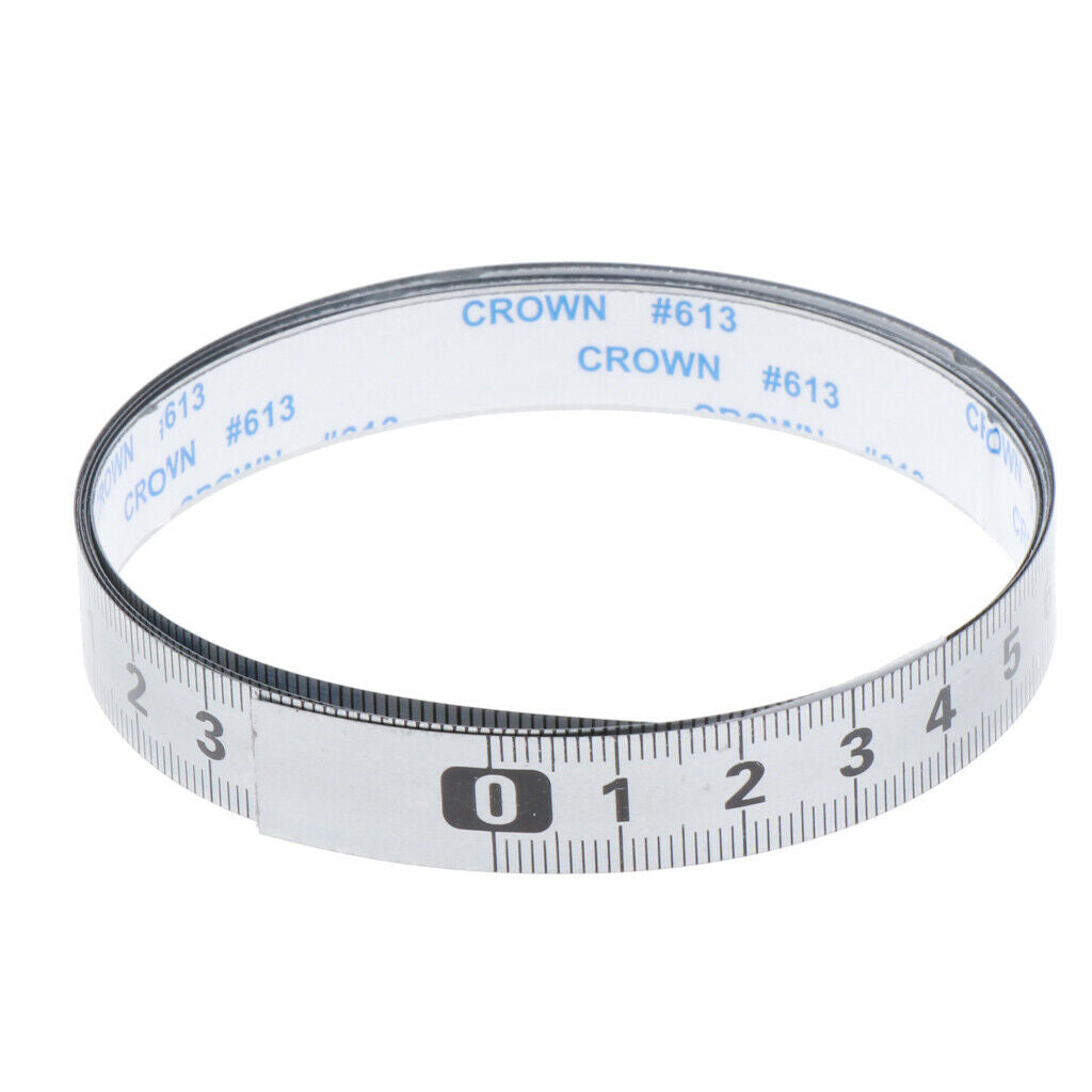 Miter Saw Track Tape Measure Adhesive Metric Ruler Right to Left 500-0cm