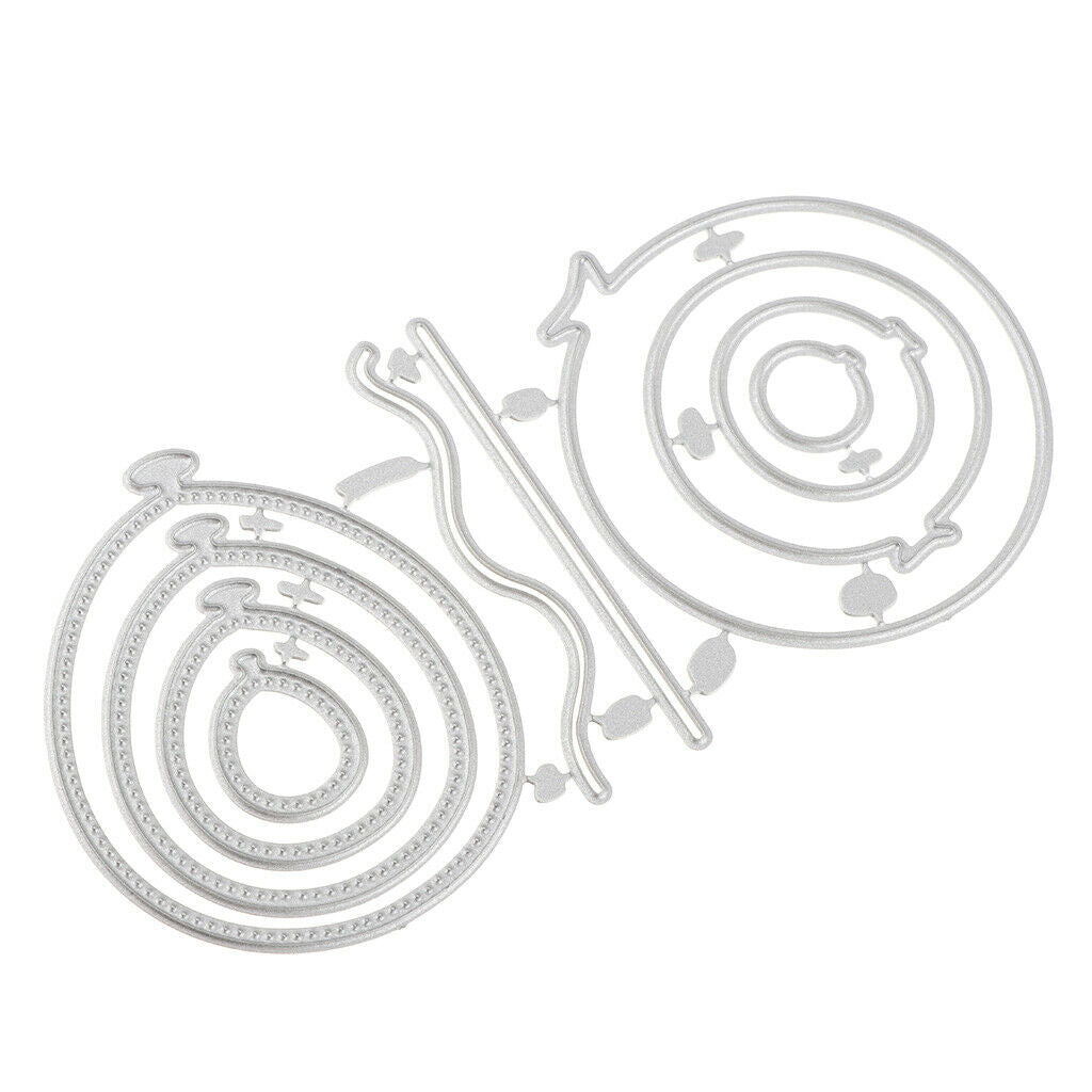 Die Cutting Template Scrapbooking Stencils With Balloon Shape, Cards, Photo