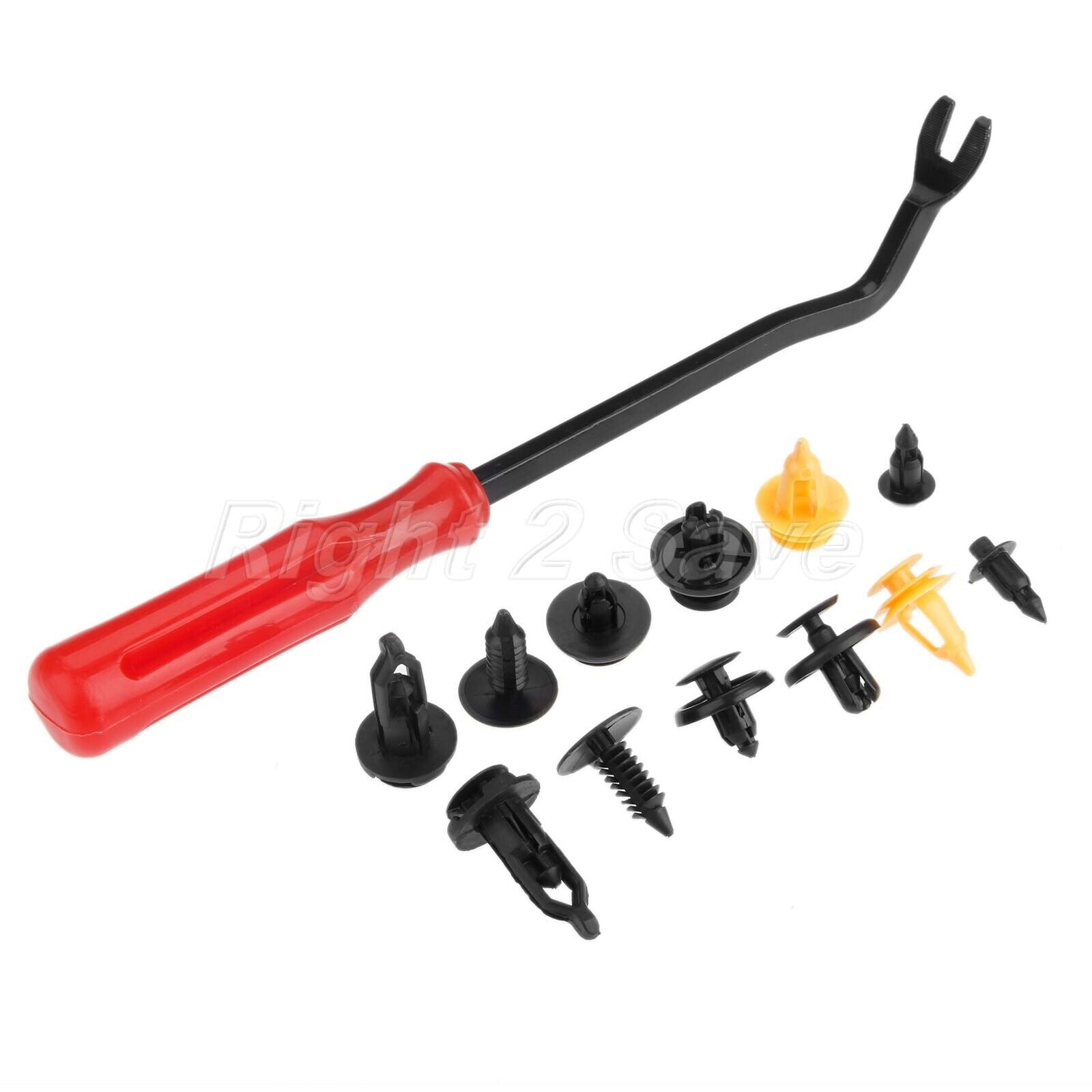 120pcs Car Fasteners Clips fender bumper Door Fastener Pliers Tool Panel Remover
