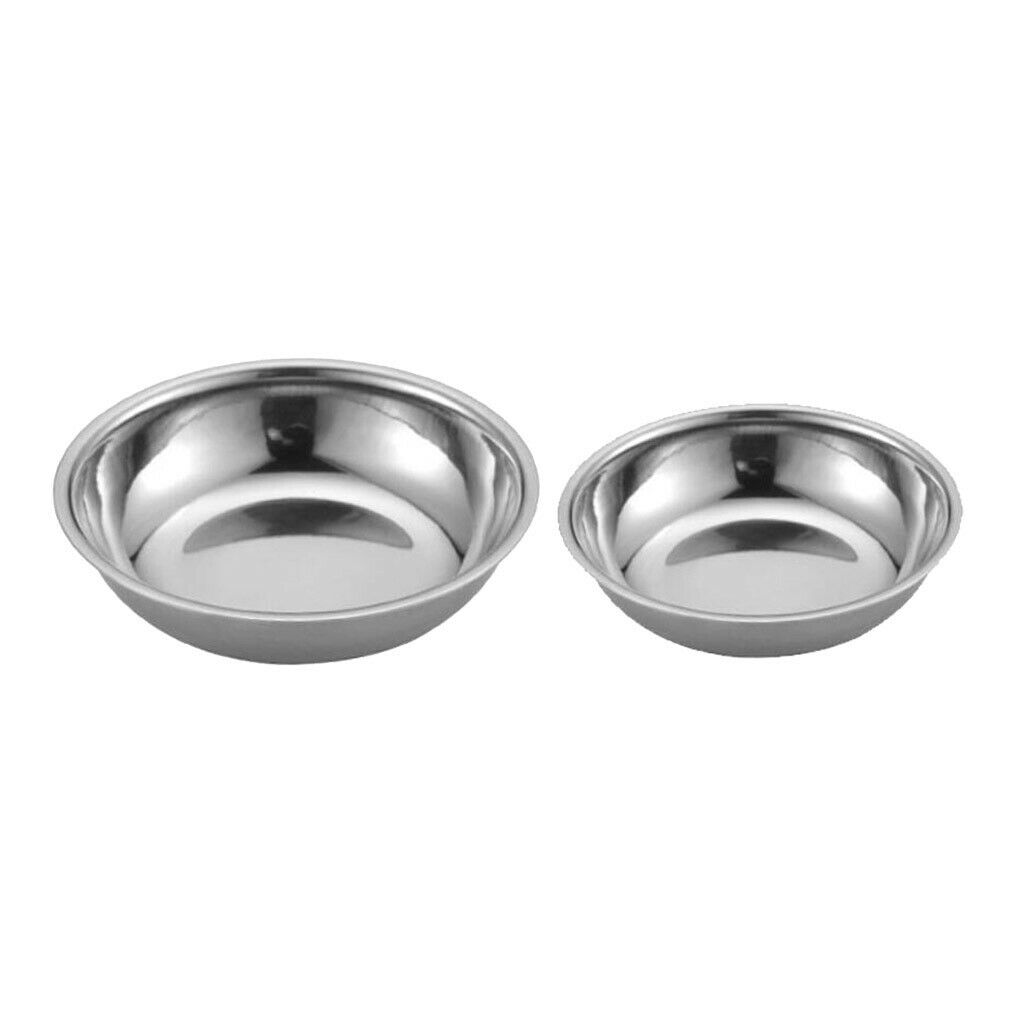 Stainless Steel Sauce Cup Chutney Ketchup Cups Bowl Dipping Container L